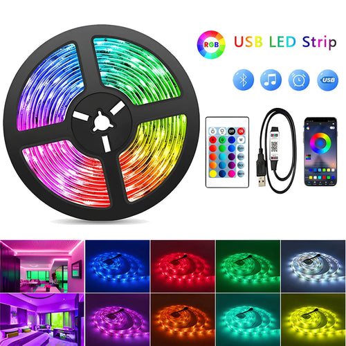 Bluetooth RGB Lights For Bedroom(Best Transformation😮‍💨)