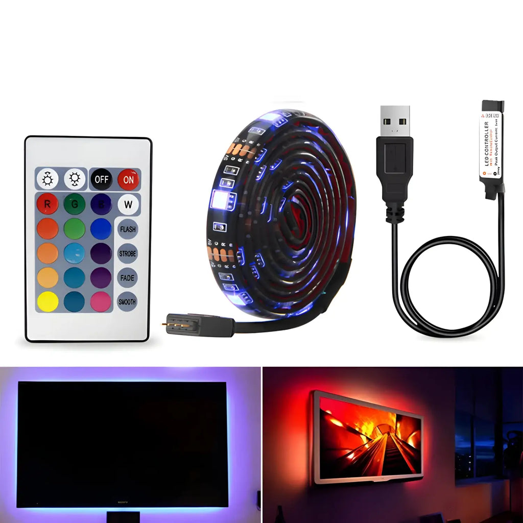 Bluetooth RGB Lights For Bedroom(Best Transformation😮‍💨)