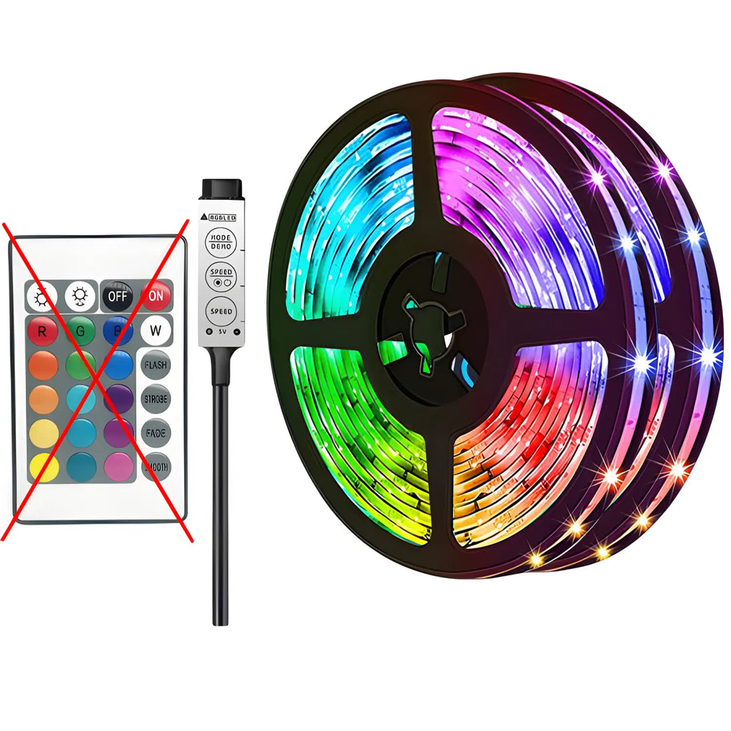 Bluetooth RGB Lights For Bedroom(Best Transformation😮‍💨)